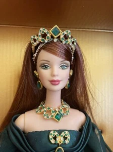 Empress of Emeralds Royal Jewels Collection Red Hd Barbie Doll 1999 Mattel 25680 - Picture 1 of 15