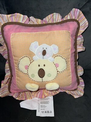 Cocalo Baby Tropical Punch Pink Jungle Animal Nursery Crib Bedding 4 piece Set - Image 1 of 4