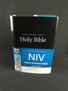 Heilige Bibel NIV neue internationale Version Kirchenbank und Anbetung Großdruck Biblica 2011 - Bild 1 von 22