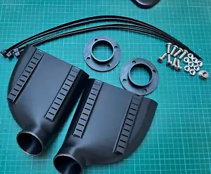 Universal Track Day Race Car Cold Air Brake Duct Set - Picture 1 of 20