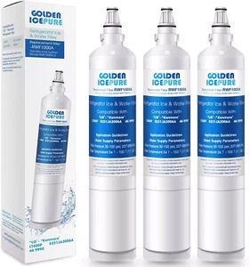 3 Pack ICEPURE Water Filter for LG LT600P KENMORE RWF1000A WF300 469990 - Picture 1 of 3
