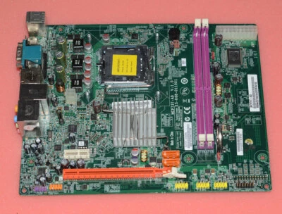 Acer X1700 X1800 LGA775 DDR2 Motherboard MCP73T-AD V1.0 MBSBW01002 MB.SBW01.002 - Image 1 of 4