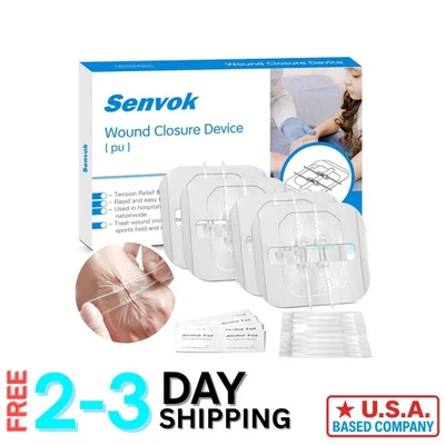 Adjustable Butterfly Bandaids - 4 Pcs Laceration Closure for Rapid Healing - Image 1 of 4