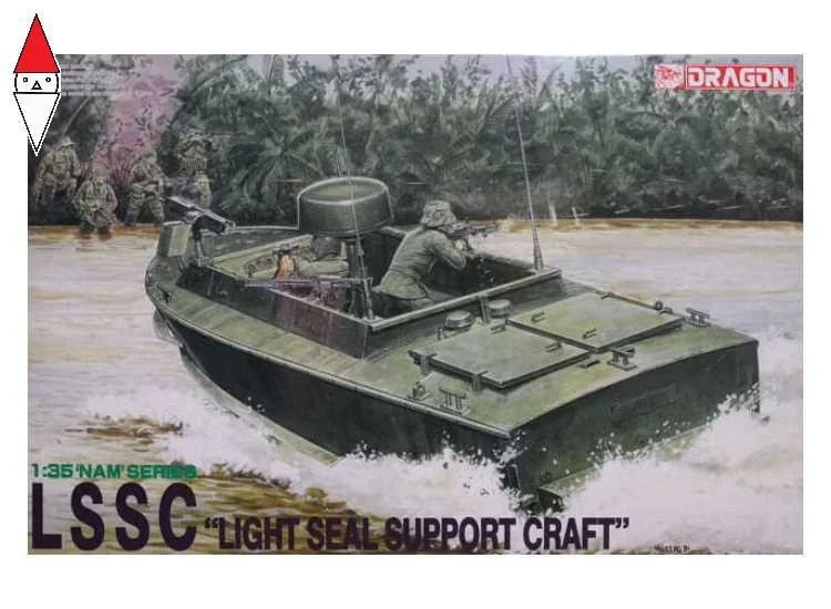 DRAGON "NAM " SERIES 1 35 IMBARCAZIONE LSSC LIGHT SEAL SUPPORT CRAFT ART 3301