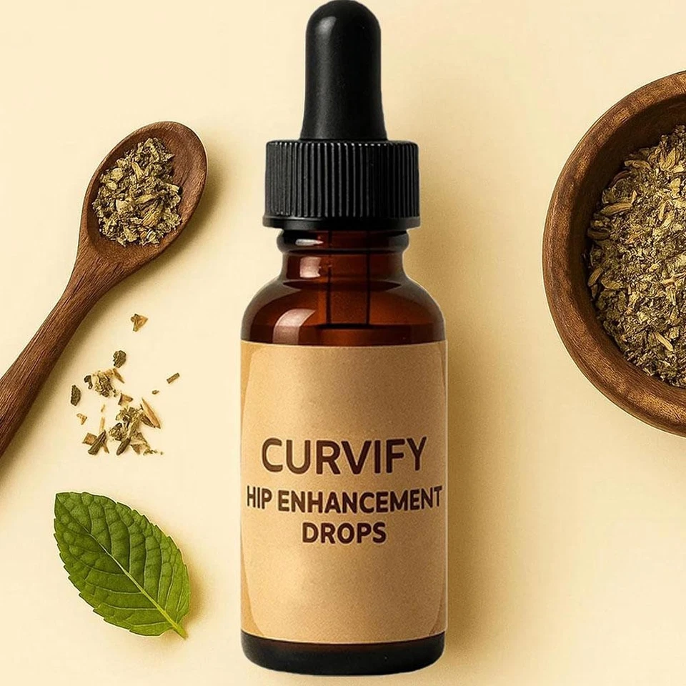 Curvify Hip Enhancement Drops Oil , Buttocks Firming and / Shaping 60ml D4V7 - Image 1 of 4