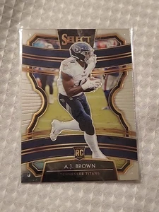 2019 AJ Brown Select Concourse #30 Rookie Base Super Bowl Winning Eagles WR1 - Picture 1 of 2