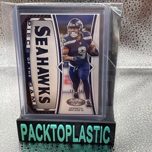 KENNETH WALKER III 2024 PANINI CERTIFIED PIECE OF THE GAME JERSEY #POG-KWR  B4 - Picture 1 of 2
