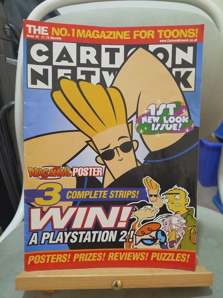 CARTOON NETWORK MAGAZINE COMIC ISSUE 35 JOHNNY BRAVO ED EDD N EDDY VINTAGE - Image 1 of 1
