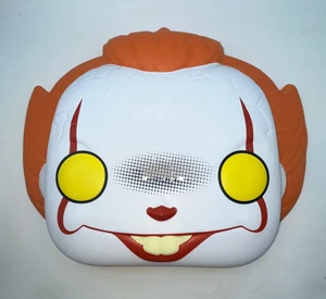 Funko POP Pennywise Mask IT Horror Clown Costume Cosplay Halloween Adult Size - Picture 1 of 3