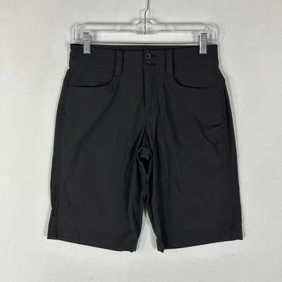 Pantalones Cortos de Senderismo Eddie Bauer First Ascent Para Mujer 2 Gris Chino Bermudas Elastizadas Nylon Foto 1 de 4