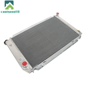 Radiador de carreras 3 filas de aluminio completo 1979-1993 para Ford Mustang GT/LX V6/V8 AT/MT - Imagen 1 de 10