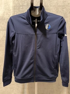 Chaqueta Nike NBA Dallas Mavericks Azul Marino Talla S Dri Fit Bolsillos Cremallera Completa Rendimiento - Imagen 1 de 10