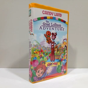Candy Land: The Great Lollipop Adventure (VHS, 2005), TESTED, SHIPS FREE - Picture 1 of 9
