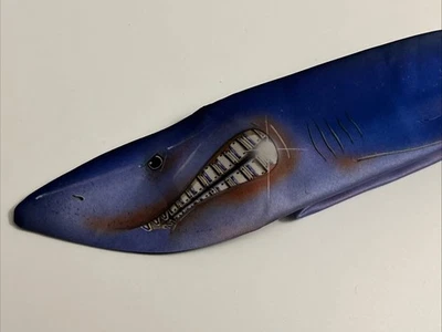 Shark By Tie Rack Neckwear Novelty Tie Vintage 100% Polyester 1980/90s - Image 1 of 4