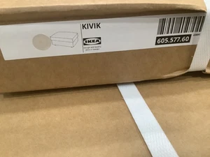 Ikea KIVIK Copertura per Poggiapiedi Ottomano con Ripostiglio Gunnared Beige 605.577.60 - NUOVO - Foto 1 di 2