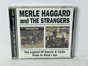 MERLE HAGGARD & THE STRANGERS ~ LEGEND OF BONNIE & CLYDE / PRIDE IN WHAT I AM CD - Picture 1 of 8