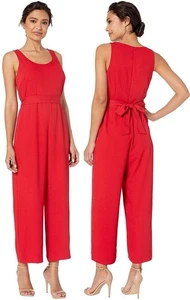 Vince Camuto CORAL SUNSET ärmelloser Piqué-Overall Gr: 12 -- 139 $ jetzt 49,99 $ - Bild 1 von 5