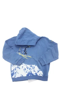 Il Gufo Boys Long Sleeve Pullover Skiing Graphic Hoodie Sweater Blue Size 14 - Picture 1 of 6
