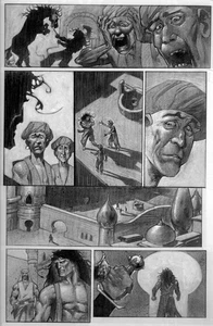 Val Mayerick Kunst, Conan der Wilde #8, Seite 4, Marvel Comics, 1996 - Bild 1 von 1