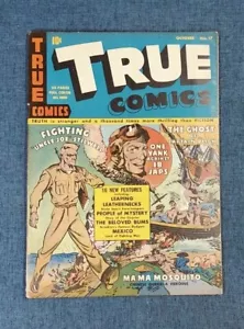 True Comics #17 Parents' Press 1942 Golden Age In perfette condizioni fumetto - Foto 1 di 15
