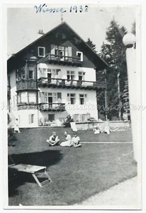 Bad Wiessee Tegernsee 1938 - Pension Ferienhaus - LK Miesbach Altes Foto 1930er - Bild 1 von 2
