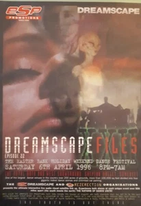 Dreamscape 22 "X files" @ the royal bath & west showground rave flyer. - Imagen 1 de 3