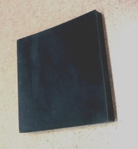 Rubber Sheet  SBR High Tensile   1/2" Thick x 12" x 12" Sq Foot Pad  60 Duro Std - Picture 1 of 4
