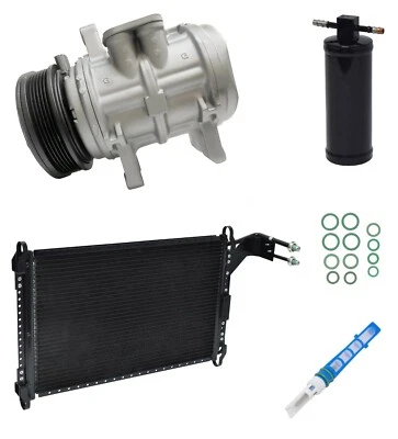 Kit de compresor de aire acondicionado RYC Reman con condensador EG388 para Mustang 3,8 L 1985 (distribuidor) Foto 1 de 4