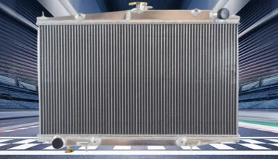 Se adapta a Nissan Altima 1993-2001 2,4 L L4 4 cilindros GLE GXE SE XE radiador de aluminio Foto 1 de 4