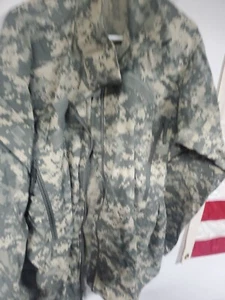  ARMY acu ECWCS LEVEL 4 Large regular windbreaker jacket top Gh - Picture 1 of 11