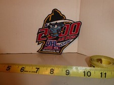 VINTAGE HOCKEY EMBROIDERED JACKET PATCH UHL 2000 ALL STAR CLASSIC MUSKEGON