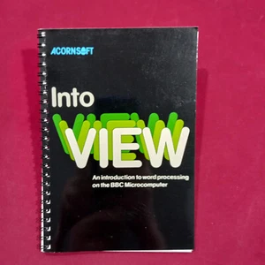Acornsoft Into VIEW (Manual) 2nd Edition for BBC Acorn, by: Acornsoft, 1983 - Picture 1 of 8