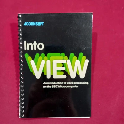 Acornsoft Into VIEW (Manual) 2nd Edition for BBC Acorn, by: ACORNSOFT, 1983 - Image 1 of 4