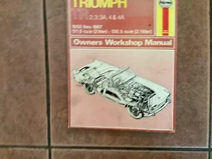 TR4 TR3 TRIUMPH SHOP MANUAL SERVICE REPAIR BOOK HAYNES TR4A TR3A OWNERS WORKSHOP - Bild 1 von 4