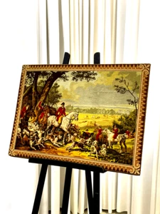 A vintage, antique style tapestry " The hunt " - Picture 1 of 3