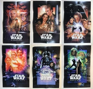 PROMO ITEM: STAR WARS DAY 2015: GENERAL MILLS Poster Set of 6 (EPISODE I - VI) - Picture 1 of 12