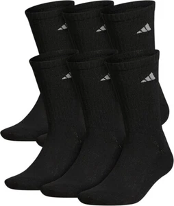 Calcetines deportivos acolchados con compresión de arco Adidas para hombre (6 pares) - Imagen 1 de 7