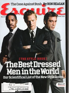 ESQUIRE Magazine September 2004 Style Issue Drea De Matteo George W. Bush ESPN - Picture 1 of 1