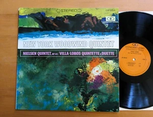 CS-254 New York Woodwind Quintet Nielsen Villa-Lobos NM Stereo Concert-Disc - Picture 1 of 5