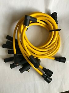 Rover V8 YELLOW Ignition Lead Set Disco1 R/R Classic Series Defender V8