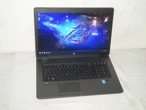 HP Zbook 17 G2  17.3" Core i7-4710mq Full Hd Windows 7 Laptop 256Gb SSD 12Gb Ram - Picture 1 of 5