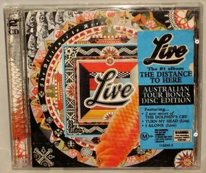 LIVE - THE DISTANCE TO HERE - 2 CD SET - AUSSIE TOUR EDITION - Imagen 1 de 2