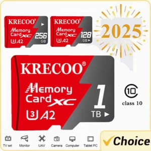 Micro SD Card High Speed 128GB 256GB 1TB MicroSD U3 A2 TF Flash Card Wholesale - Photo 1 sur 17