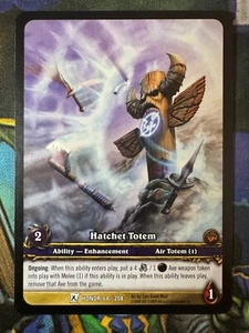 World of Warcraft TCG Honor 64/208 Extended Art Hatchet Totem - Picture 1 of 1