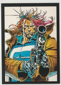 1992 Comic Images Ghost Rider II #9 Johnny Blaze GHST 0019