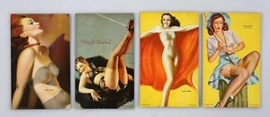 Lot of 4 Vintage Pinup Sexy Women Mutoscope Cheesecake Arcade Cards - Picture 1 of 4
