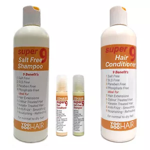 SALT FREE SHAMPOO & KERATIN CONDITIONER, SLS FREE, PARABEN FREE, PHOSPHATE FREE - Picture 1 of 13