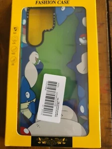 Pokémon Style Snorlax Samsung S 22 Ultra Phone Cover - Picture 1 of 4