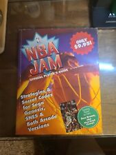 NBA Jam Vintage 90's Player’s Guide Rare Sega Genesis Super Nintendo Arcade Cool