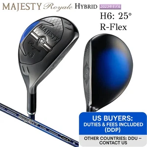 Majesty Royale 2023 Hybrid H6 25° R-Flex LV550 Graphite w/Headcover - Picture 1 of 11